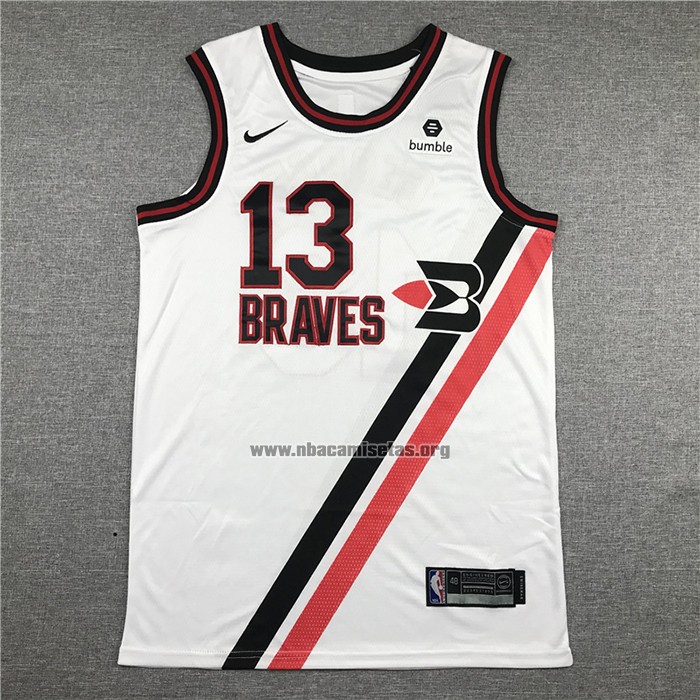 Camiseta Los Angeles Clippers Paul George NO 13 Classic 2019-20 Blanco